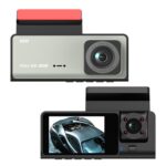 Grabadora de conducción con visión nocturna por infrarrojos de 2,0 pulgadas y tres lentes G71 HD 1080P, No WIFI
