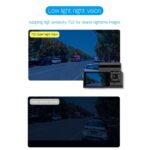Grabadora de conducción con visión nocturna por infrarrojos de 2,0 pulgadas y tres lentes G71 HD 1080P, WIFI Connection - Imagen 7
