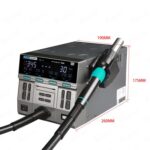 Estación de soldadura de aire caliente SUGON 8650Pro Curve de 1300 W para mantenimiento de placas base y CPU, EU Plug - Imagen 3