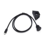 Cable de extensión de datos para panel de automóvil compatible con USB C 2.0 tipo C 3.0 resistente al agua, 1m - Imagen 2