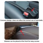 4156 1 par de tapones para huecos de asientos de coche, tiras a prueba de fugas, suministros para el interior del vehículo, tiras de costura lateral del asiento - Imagen 4