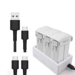 Cargador de batería de 3 vías para DJI Mini 4 Pro / Mini 3 Pro / Mini 3, cargador Butler