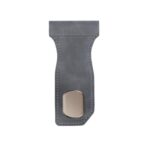 Ganchos organizadores delanteros de cuero para el pasajero del automóvil, Single Hook Gray