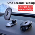 Soporte magnético plegable para teléfono de coche, soporte de navegación para teléfono móvil ajustable en múltiples ángulos - Imagen 3
