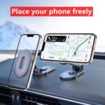 Soporte magnético plegable para teléfono de coche, soporte de navegación para teléfono móvil ajustable en múltiples ángulos - Imagen 4
