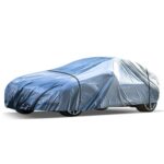 Película de PE para automóvil, impermeable y a prueba de polvo, cubierta de abrigo universal para las cuatro estaciones, L