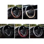Funda universal de microfibra para volante de coche de 38 cm - Imagen 2