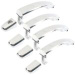 Accesorios para manijas exteriores de puertas de automóviles para Chevrolet Aveo, Electroplating 4pcs /Set