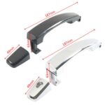 Accesorios para manijas exteriores de puertas de automóviles para Chevrolet Aveo, Electroplating 4pcs /Set - Imagen 2