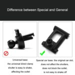 Base de soporte para navegación de teléfono móvil para automóvil Honda, 14-17 Luxgen U6 - Imagen 3