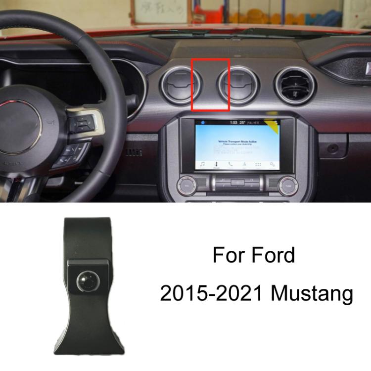 TBD0605699812.jpg Base de soporte de navegación para teléfono móvil especial para automóvil Ford, 15-21 Mustang - Imagen 1