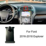 Base de soporte de navegación para teléfono móvil especial para automóvil Ford, 16-18 Explorer