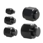 Adaptador de modificación de coche con tuerca de aleación de aluminio y tapón de tubo de aceite, AN8 - Imagen 2