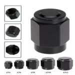 Adaptador de modificación de coche con tuerca de aleación de aluminio y tapón de tubo de aceite, AN12 - Imagen 4