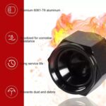 Adaptador de modificación de coche con tuerca de aleación de aluminio y tapón de tubo de aceite, AN12 - Imagen 6