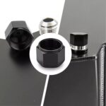 Adaptador de modificación de coche con tuerca de aleación de aluminio y tapón de tubo de aceite, AN10 - Imagen 7