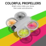 1 par de paletas de 5 aspas para dron DJI Neo RCSTQ, repuesto de liberación rápida - Imagen 2