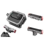 Soporte adaptador para cámara deportiva con base de liberación rápida de metal magnético Flymile para Insta360 GO 3/3S, For Insta360 GO 3 / 3S - Imagen 2