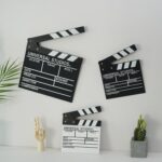 Tablero de madera para director de fotografía, para grabar vídeos, películas, escenas de la ciudad, With Chinese Small White - Imagen 5