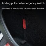 1 par de cordones de seguridad de emergencia para puerta de Tesla New Model 3/Y - Imagen 4