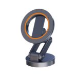 JK-319 Soporte universal plegable para teléfono móvil de coche, soporte magnético giratorio para navegación en el salpicadero del coche