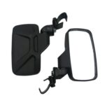 Espejo retrovisor lateral con soporte de tubo de perfil para bicicleta de playa UTV/ATV universal, UTV-4C