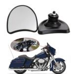 1 par de espejos retrovisores reflectores modificados para motocicleta Harley Street Glide 2014-2019 - Imagen 4