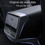 Marco de protección de ventilación de aire acondicionado trasero para el nuevo modelo 3/Y de Tesla, Matte Black - Imagen 7