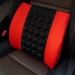 Cojín lumbar de masaje eléctrico universal para automóvil Almohadilla de soporte lumbar para automóvil - Imagen 2