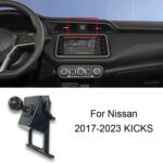 Soporte para teléfono móvil para vehículos Nissan con volante a la izquierda., 17-23 KICKS