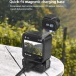 Base de carga magnética para cámara DJI Osmo Action 2 con orificio de 1/4 de pulgada y Arri, Only Base - Imagen 3