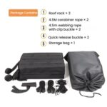 Portaequipajes antideslizante para techo de automóvil con correa para tabla de surf - Imagen 5