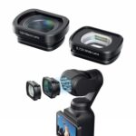 Accesorios de filtro magnético aMagisn para DJI Pocket 3, 10X Macro Lens, 0.72X Wide Lens - Imagen 2