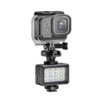 Luz de relleno de 40 LED, 40 m de profundidad impermeable para cámaras deportivas, SL-105RGB - Imagen 2