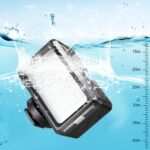 Luz de relleno de 40 LED, 40 m de profundidad impermeable para cámaras deportivas, SL-105RGB - Imagen 3