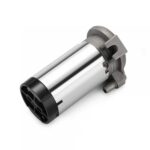 Compresor de bomba de aire con bocina eléctrica para coche de 12 V, 12V Silver
