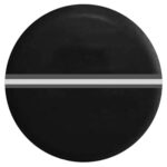 Protector de neumáticos de coche de piel sintética gruesa y cubierta de repuesto con rayas reflectantes, 17inch