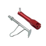Accesorio de actualización para soporte de pie de motocicleta y bicicleta eléctrica, caballete lateral retráctil