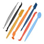 Herramienta para tintar bordes de coche, recortar y teñir películas solares con kit de raspador magnético, 7pcs /Set