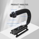 Kit estabilizador de mano CQT en forma de U para tomas cinematográficas, videografía de bodas y vlogs diarios, For DJI Mavic 3 / Mavic 3 Pro - Imagen 5