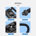 Kit estabilizador de mano CQT en forma de U para tomas cinematográficas, videografía de bodas y vlogs diarios, For DJI Mavic 3 / Mavic 3 Pro - Imagen 8