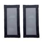 Juego de 2 mallas antipolvo para debajo de la ventilación del asiento del coche Tesla Model 3, 120 x 250mm
