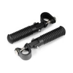 Estriberas plegables para modificación de motocicletas Harley, protección para pies, pedales con clavos.