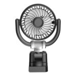 Ventilador de esquina con pantalla plegable de tres vías para automóvil
