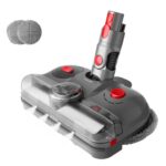 Cabezal de trapeador eléctrico 4 en 1 con luz UV esterilizadora y tanque de agua, For Dyson V7 / V8 / V10 / V11