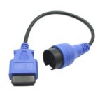 Cable para camión de 38 pines a OBD16 pines Cable adaptador OBD de 38 pines Conector de diagnóstico para camión