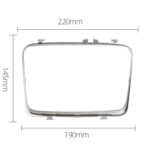 Tiras decorativas para portavasos y cenicero de Mercedes-Benz Clase E W213 2136830500 - Imagen 3