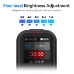 TELESIN T13 60m Sports Camera Wireless Bluetooth Remote Control For GoPro HERO13 Black /12 Black /11 Black /10 Black /9 Black /8 Black /Max - Imagen 4