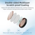 aMagisn Filter For DJI Action 5 Pro / 4 / 3, ND8+16+32+64 - Imagen 3