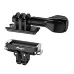 aMagisn Mini Quick Release Mount for Sports Cameras, 2-claw Base+3-claw Cover